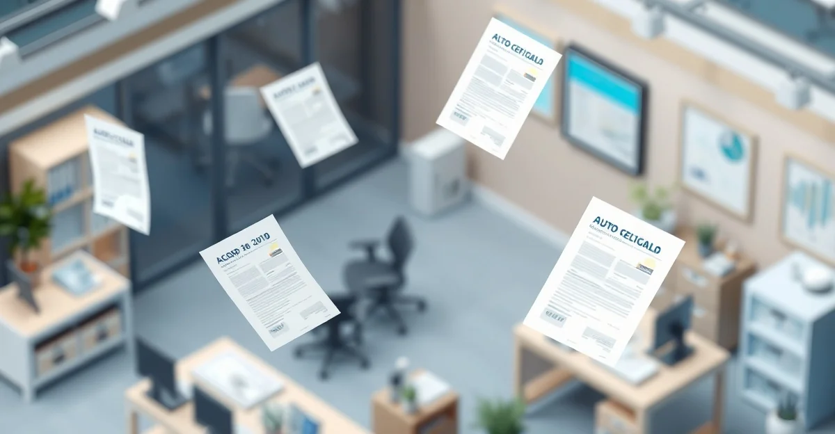 ACORD 26 Auto Certificate Overview