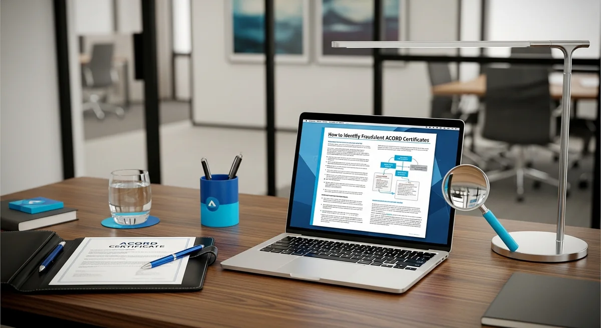 How to Identify Fraudulent ACORD Certificates