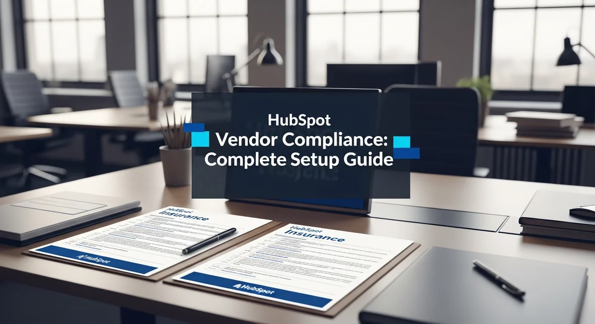 HubSpot Vendor Compliance: Complete Setup Guide