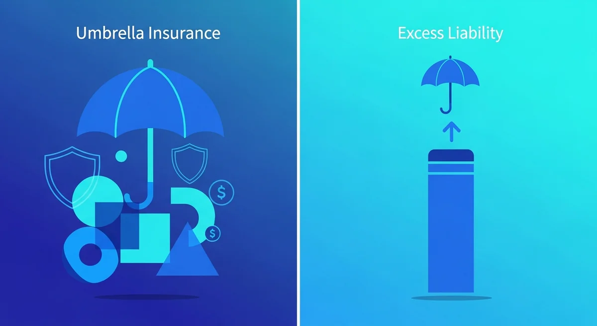 Umbrella Insurance vs Excess Liability: Key Differences Explained
