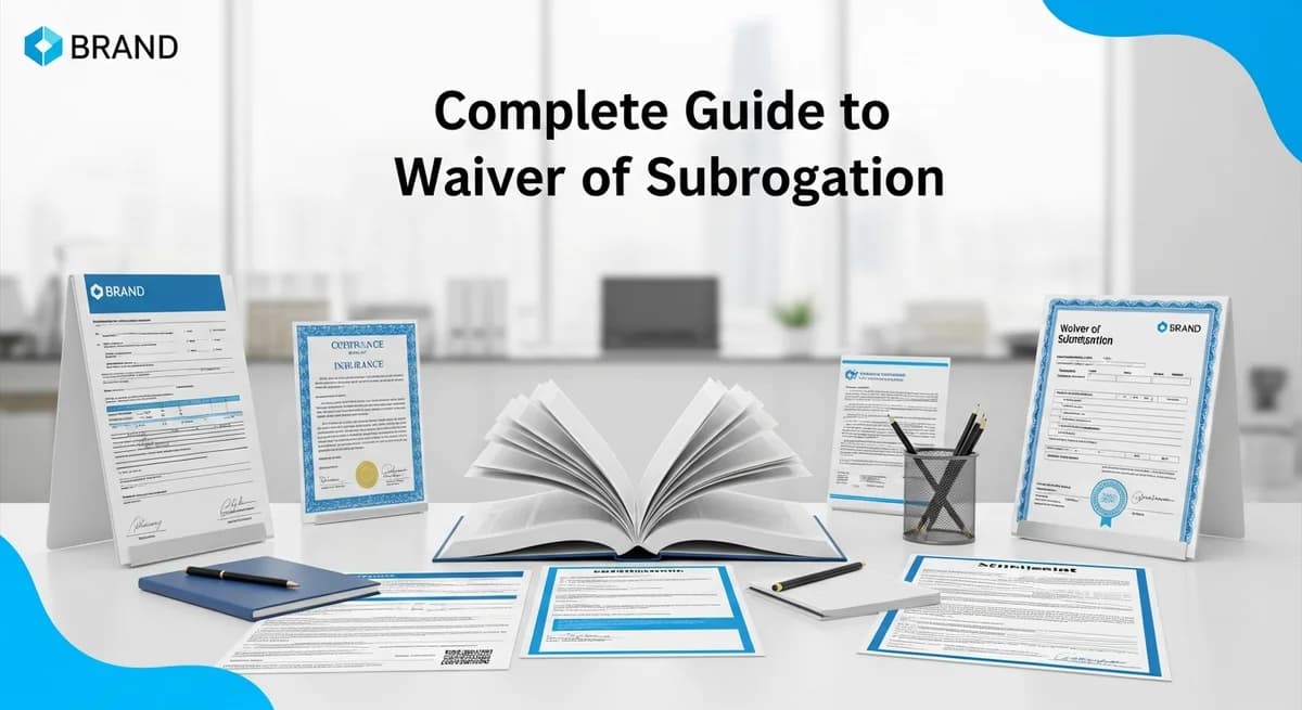 Complete Guide to Waiver of Subrogation
